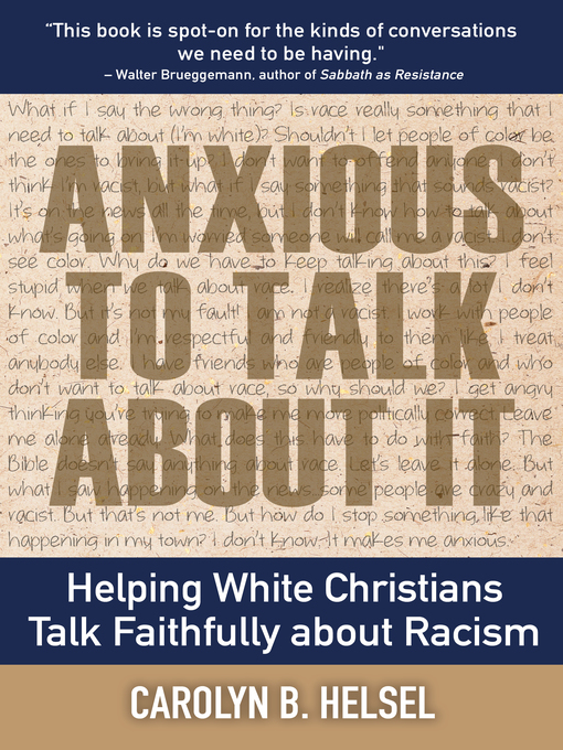 Title details for Anxious to Talk About It by Carolyn B. Helsel - Available